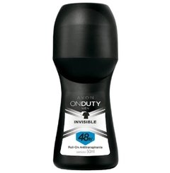 Men Invisible Desodorante Roll-On Masculino 50ml [On Duty - Avon]