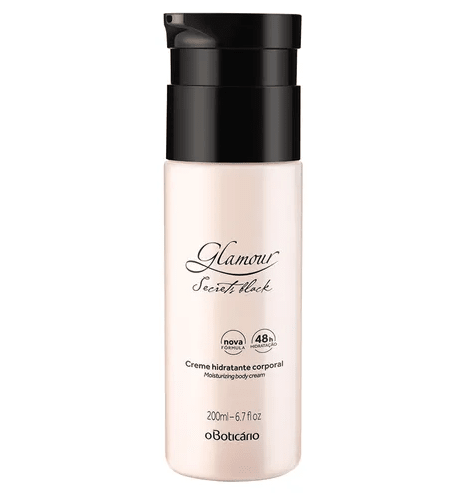 Glamour Secrets Black Creme Desod. Hidratante 200ml [O Boticário]