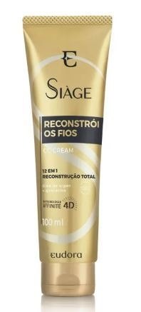 CC Cream Capilar Reconstrói os Fios 100ml [Siàge  - Eudora]