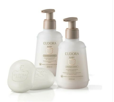 Combo Baby: Shampoo + Condicionador + Sabonete [Eudora]