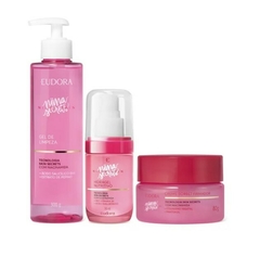 Combo Niina Secrets Skin: Gel de Limpeza + Sorbet Firmador Facial + Hidragel Nutritivo [Eudora]