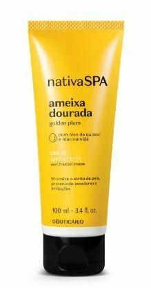 Creme Antiatrito Ameixa Dourada 100ml [Nativa Spa - O Boticário]