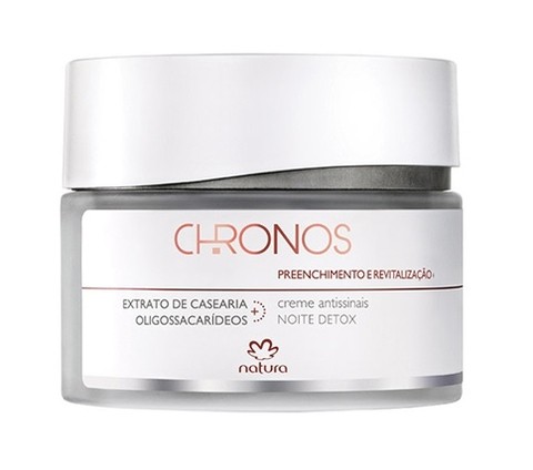 Creme Antissinais 60+ Preenchimento Revitalização Noite 40g [Chronos - Natura]