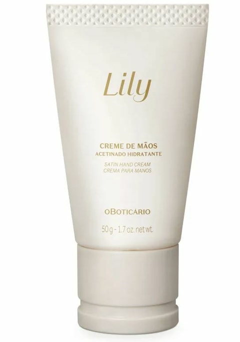 Lily Creme de Mãos Acetinado Hidratante 50g [O Boticário]