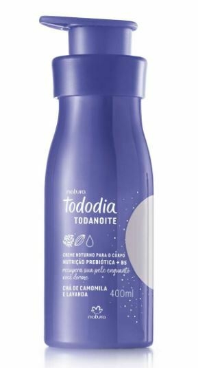 Creme Noturno Para o Corpo Chá de Camomila e Lavanda 400ml [Tododia - Natura]