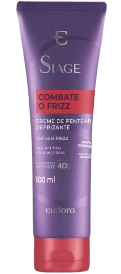 Creme de Pentear Defrizante Combate o Frizz 100ml [Siàge - Eudora] - comprar online