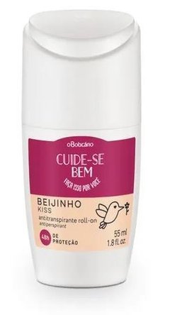 Antitranspirante Roll-On Beijinho 55ml [Cuide-Se Bem - O Boticário]