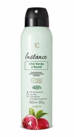 Desodorante Antitranspirante Aerossol Chá Verde e Romã 150ml [Instance - Eudora]