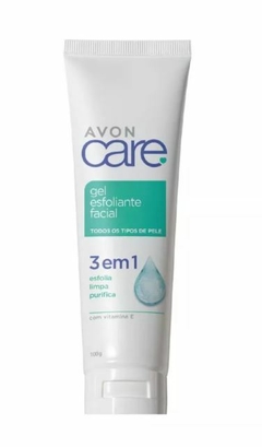 Gel Esfoliante Facial 3 em 100ml [Care - Avon] - comprar online