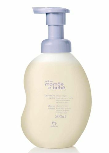 Sabonete em Espuma Relaxante 200ml [Mamãe e Bebê - Natura] - comprar online