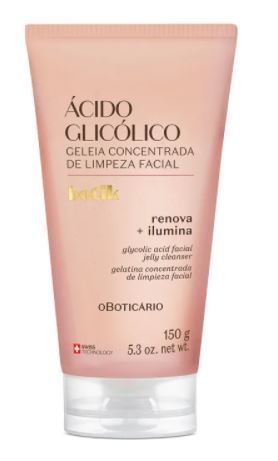 Geleia Concentrada de Limpeza Facial Ácido Glicólico 150g [Botik - O Boticário]