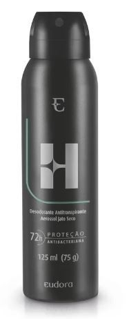 Desod. Antitranspirante Aerossol H 125ml [Eudora]