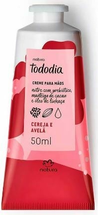 Creme Nutritivo para as Mãos Cereja e Avelã [Todo dia - Natura]