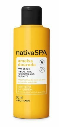 Hot Sérum Capilar Ameixa Dourada 90ml [Nativa Spa - O Boticário]