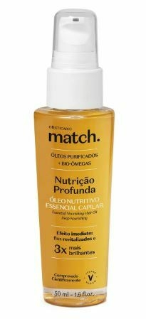 Óleo Nutritivo Essencial Capilar Nutrição Profunda 50ml [Match - O Boticário]