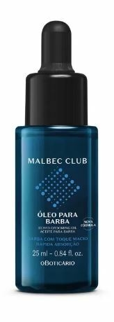 Óleo para Barba Malbec Club 25ml [O Boticário]