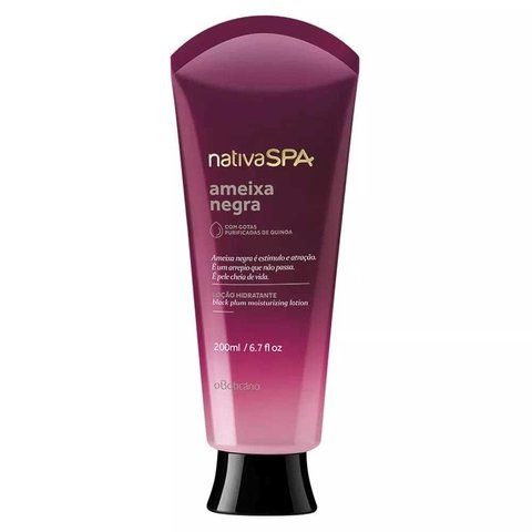 Loção Hidratante Ameixa Negra 200ml [Nativa Spa - O Boticário]