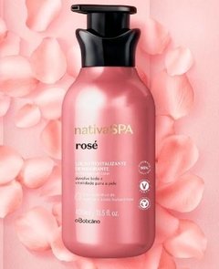 Loção Revitalizante Desod. Corporal Rosé 400ml [Nativa Spa - O Boticário]