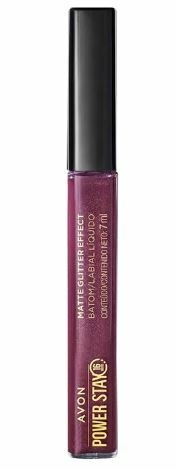 Batom Líquido Matte Glitter Effect [Power Stay - Avon]