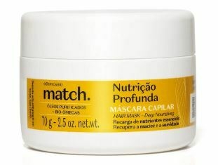 Máscara Capilar Nutrição Profunda 70g [Match - O Boticário]