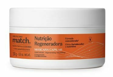 Máscara Capilar Nutrição Regeneradora 250g [Match - O Boticário]