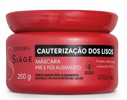 Máscara Capilar Cauterização dos Lisos 250g [Siàge - Eudora]