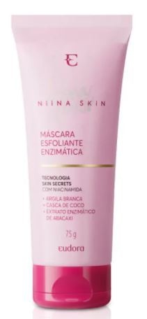 Máscara Facial Esfoliante Enzimática Niina Secrets Skin 75g [Eudora]