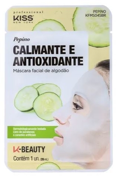 Máscara Facial Calmante Pepino 20ml [Kiss New York]