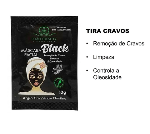 Máscara Facial Black Tira Cravos [Phállebeauty]