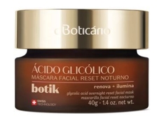 Máscara Facial Reset Noturno Ácido Glicólico 40g [Botik - O Boticário]