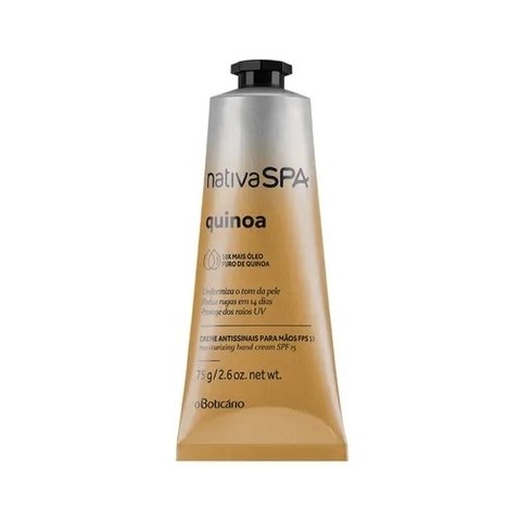 Nativa SPA Creme Antissinais para Mãos FPS 15 Quinoa 75g [O Boticário]