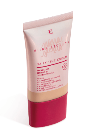 Base Líquida Daily Tint Cream Niina Secrets 25ml [Eudora]