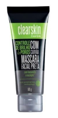 Máscara Facial Preta com Carvão 60g [Clearskin - Avon] - comprar online