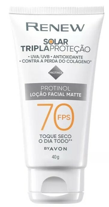 Protetor Solar Matte Tripla Proteção FPS 70 [Renew - Avon]