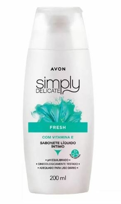 Sabonete Líquido Íntimo Simply Delicate Fresh 200ml [Avon] - comprar online