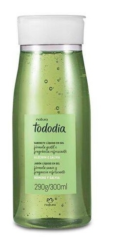 Sabonete Líquido em Gel Alecrim e Sálvia 300ml [Tododia - Natura]