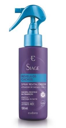 Spray Revitalizador Day After Revela os Cachos 100ml [Siàge - Eudora]