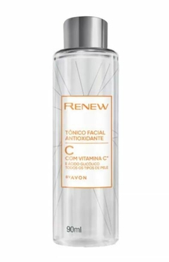 Tônico Antioxidante Facial com Vitamina C e Ácido Glicólico 90ml [Renew - Avon] - comprar online