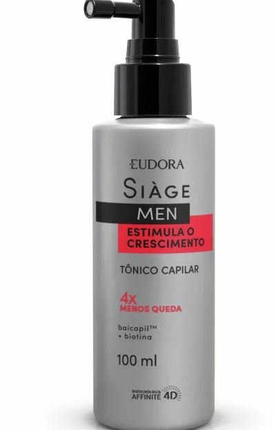 Tônico Capilar Men Estimula o Crescimento 100ml [Siàge - Eudora]