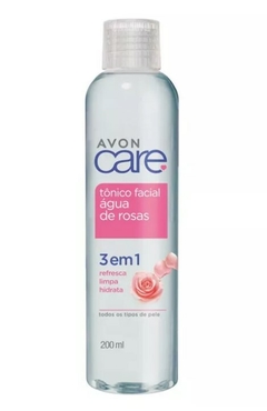 Tônico Facial Água de Rosas 3 em 1 [Avon]