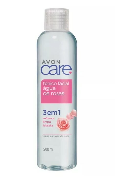 Tônico Facial Água de Rosas 3 em 1 [Avon]