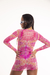 Vestido Ananda Tule Tie Dye Pink - comprar online