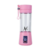 LICUADORA PORTATIL 380ML ROSA