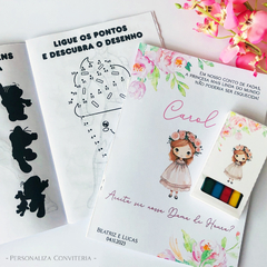 Kit livro de colorir para daminha - comprar online