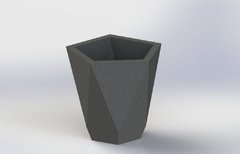 Forma para vaso de concreto mod. Bruna