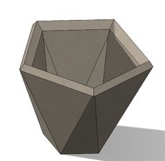 Forma para vaso de concreto mod. Bruna - Usk máquinas