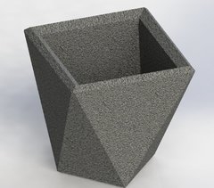 Forma para vaso de concreto mod. Iara