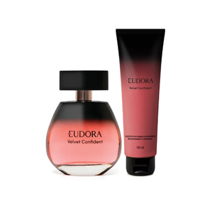 Combo Eudora Velvet Confident: Desodorante Colônia 100ml + Loção Corporal 150ml