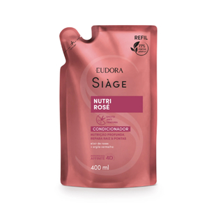 Refil Eudora Condicionador Siàge Nutri Rosé 400ml