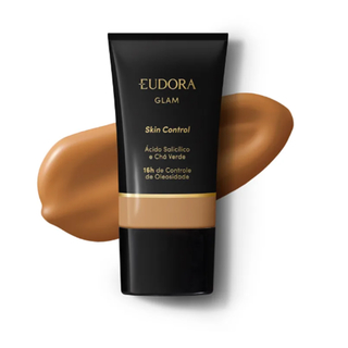 Base Eudora Líquida Glam Skin Control Cor 50 30ml